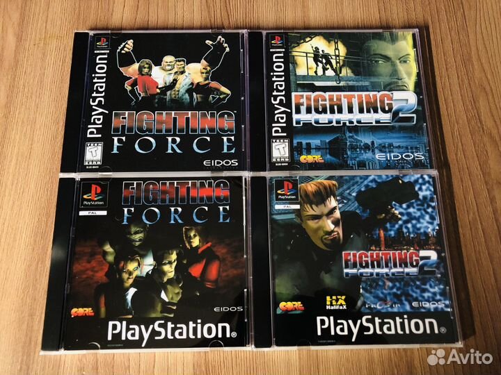 Fighting Force 1, 2 PlayStation 1 PS1