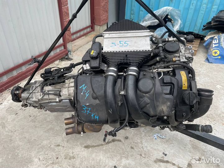 BMW M3F80 M4F82 F83 двигатель АКПП S55B30A