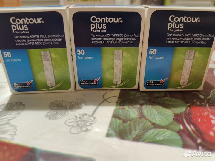 Тест полоски contour plus