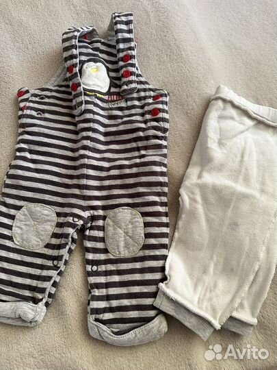 Детские вещи 0-6 мес