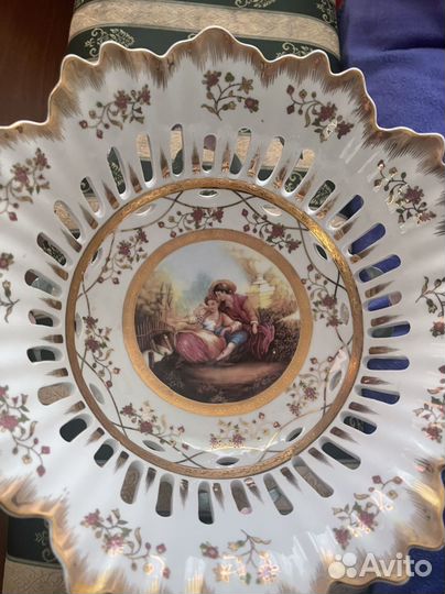 Ваза для фруктов, на ножке эксклюзив