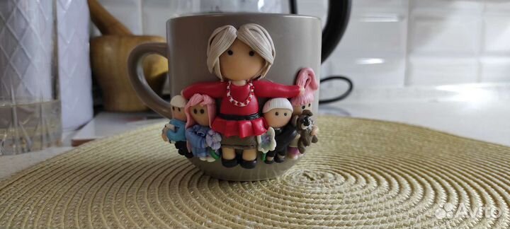 Кружка декорированная