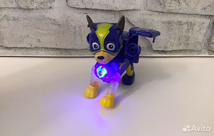 Мега щенки Щенячий патруль 7 героев светятся