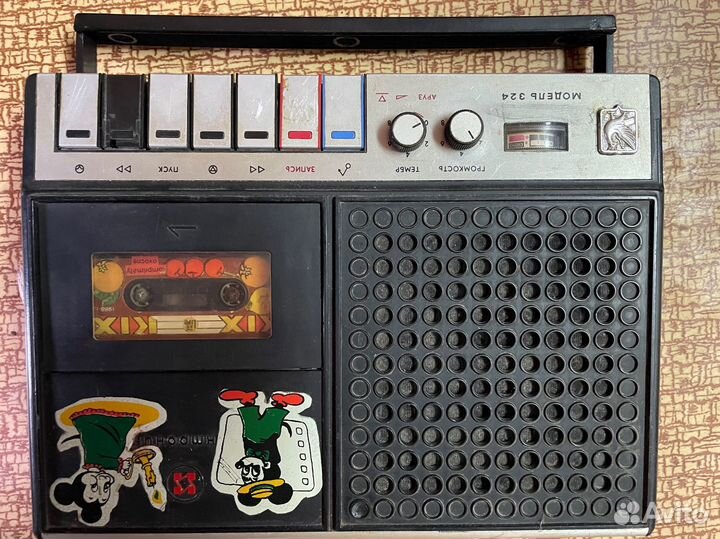 Магнитофон электроника 324