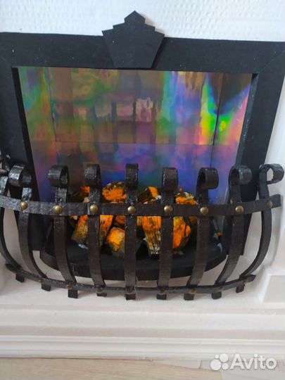 Фальш камин светильник