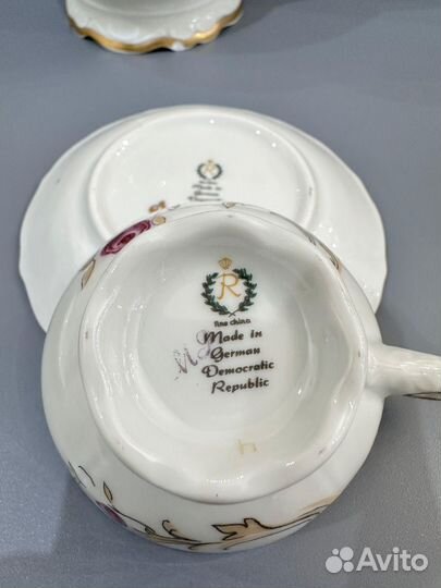 Винтажный кофейный сервиз Германия