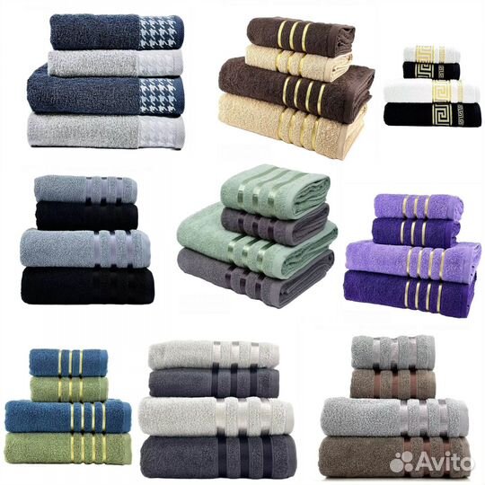 Махровые полотенца