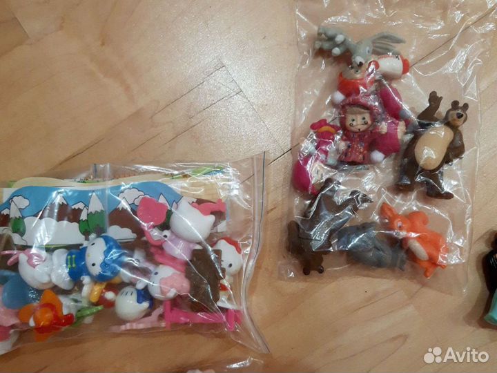 Собранные коллекции киндеров