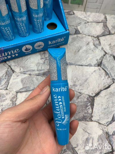 Тушь для ресниц синяя