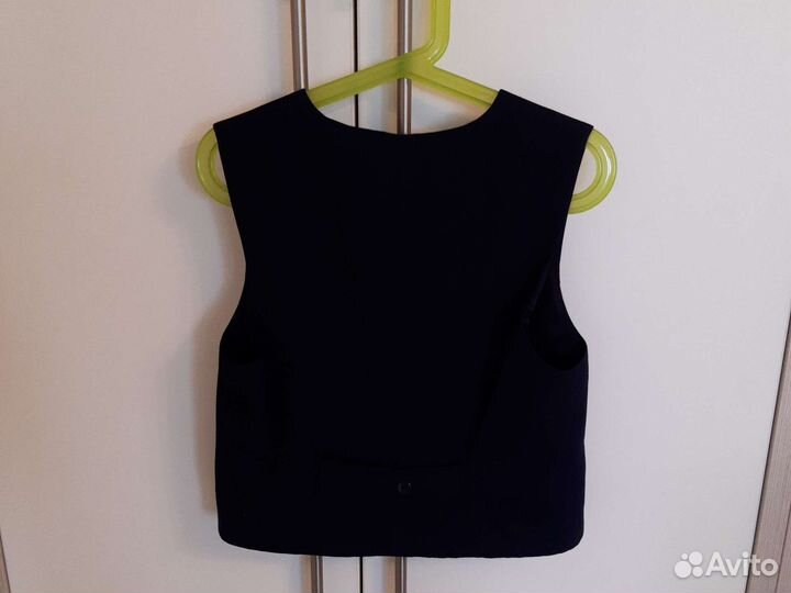 Пиджак школьный с жилетом для девочки