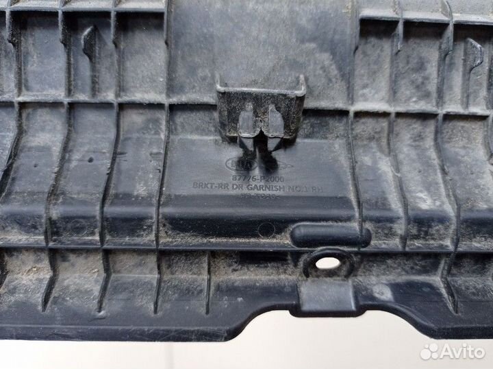 Молдинг двери задней правой Kia Sorento