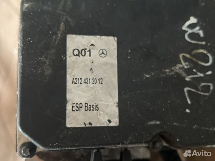 Блок абс ESP на Мерседес w212