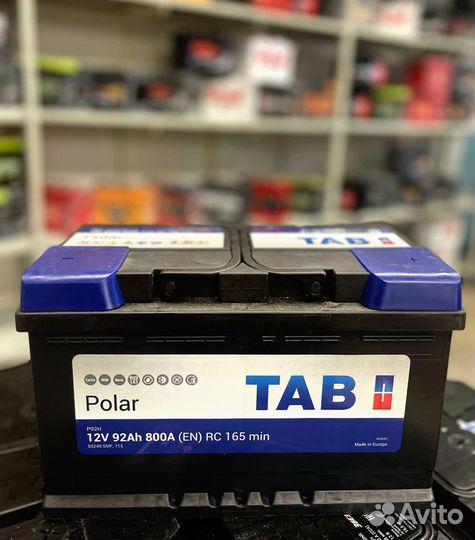 Аккумулятор TAB Polar 92 Ah (0) L4