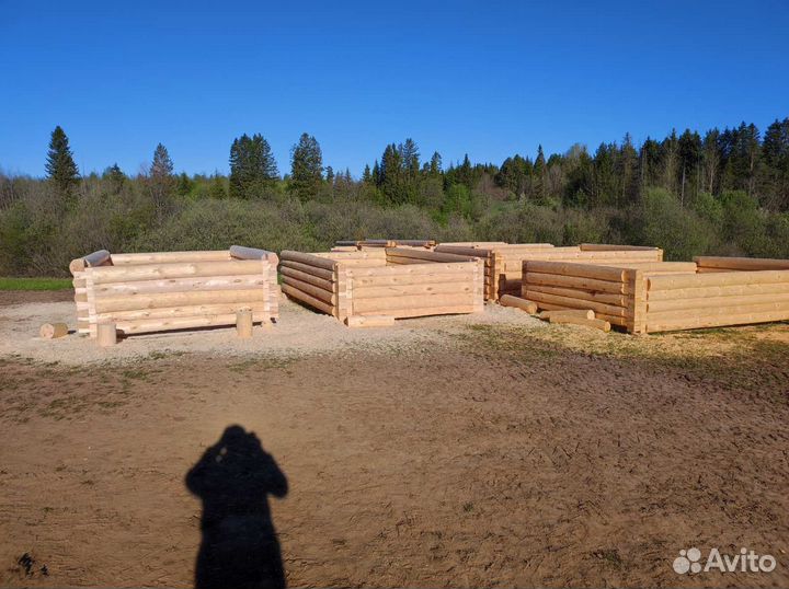 Сруб для бани 3х3