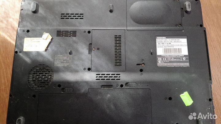 Ноутбук toshiba