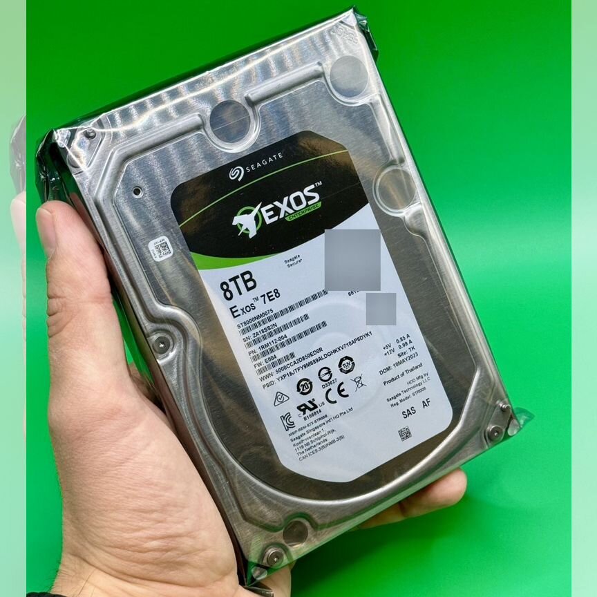 [ST8000NM0075] 8тб Seagate Exos St8000nm0075