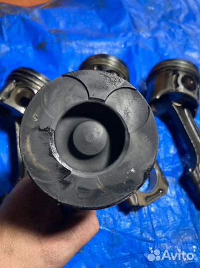 Поршень шатун ssangyong D27DT