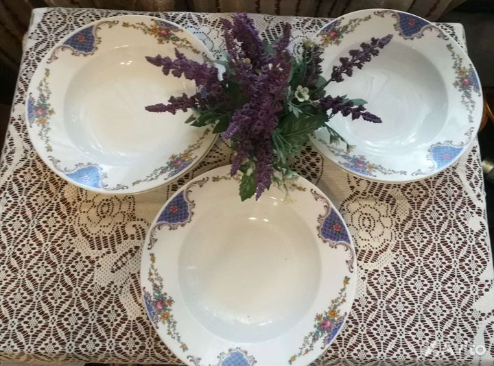 Глубокие суповые тарелки