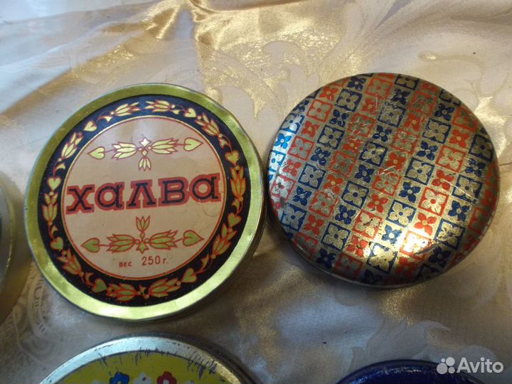 Банки СССР жестяные