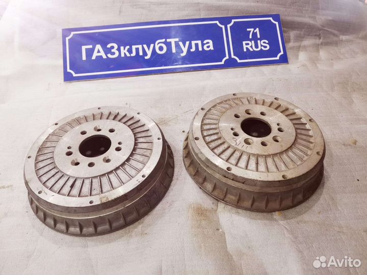 Комплект алюминиевых барабанов Волга 3110/105
