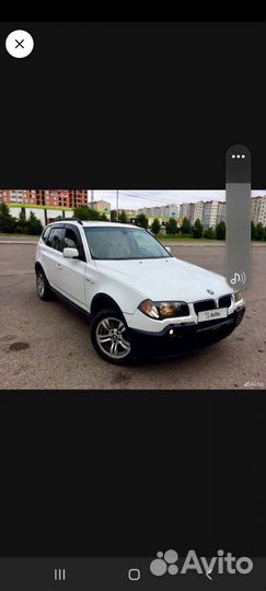 Дефлекторы на BMW X3 E83