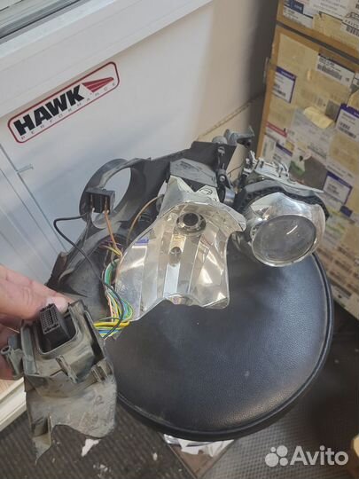 2008-16 Пассат цц Линза фары Левая Passat CC 358