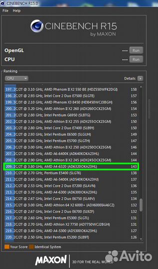 FM2 AMD A4-6320 / 2 ядра до 4.0ghz