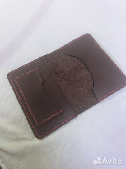Обложка на паспорт натуральная кожа