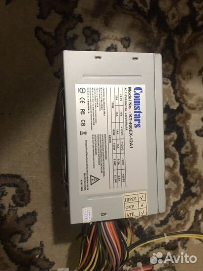 Блок питания для пк 400w