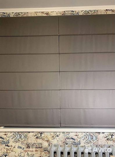 Римская штора пошив на заказ