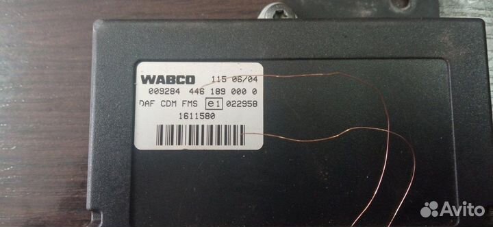 Блок комфорта DAF XF 95 2004 0092844461890000