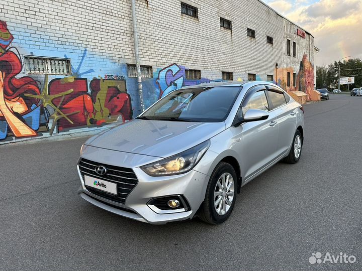 Hyundai Solaris 1.6 МТ, 2018, 81 802 км