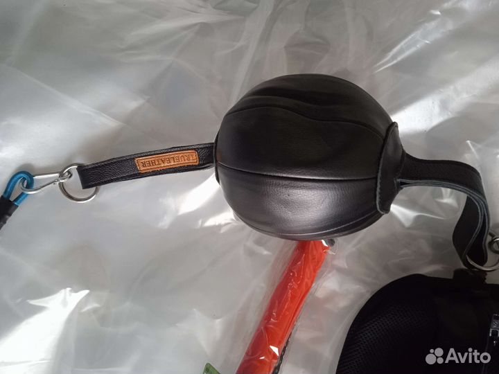 Груша пневматическая натуральная кожа,новая