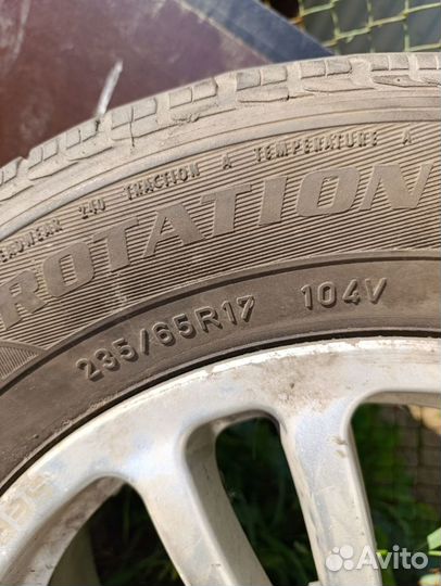 Serie versus turismo rays с резиной 235/65 R17