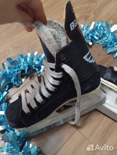 Коньки хоккейные детские 33 размер bauer