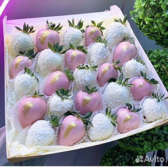 Клубника в шоколаде, клубничный букет