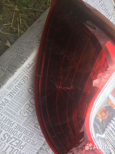 Задний фонарь рено