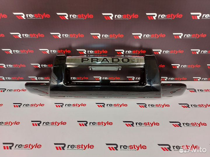 Кенгурятник Toyota Land Cruiser Prado 120 Черный