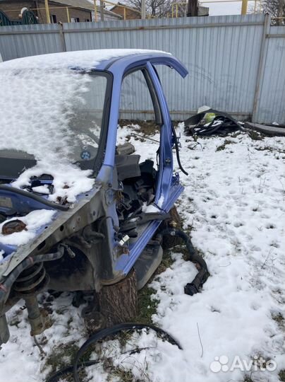 Передние лонжероны Hyundai Accent