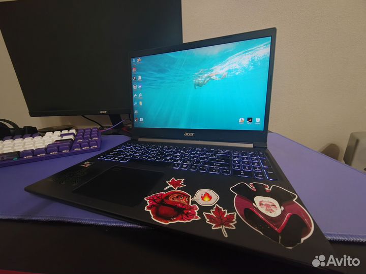 Ноутбук Acer aspire 7