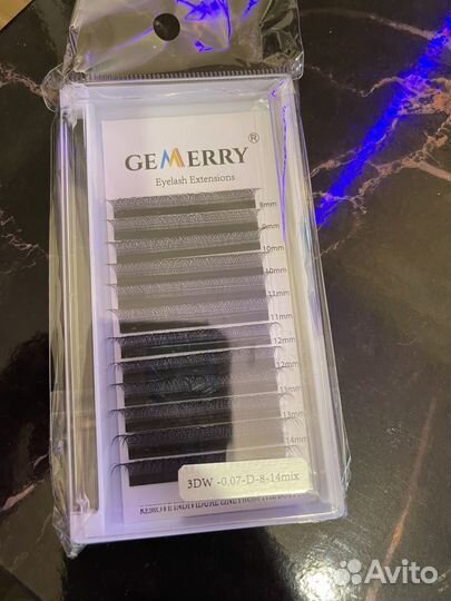 Ресницы для наращивания пучки