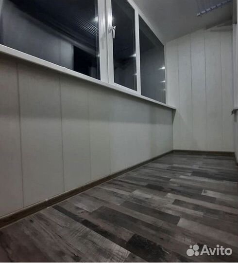 Остекление лоджий/балконов.Утепление/отделка