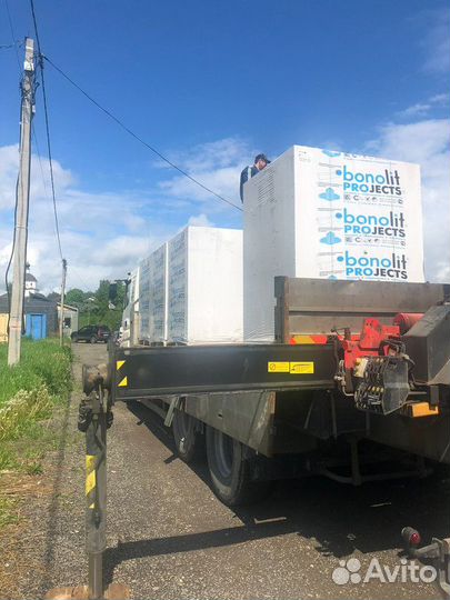 Газосиликатные блоки Bonolit Project Д600