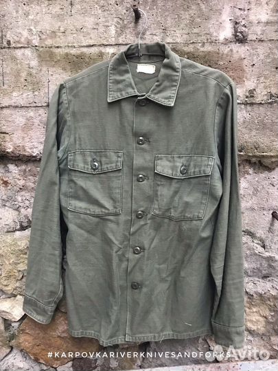Рубашка US Army OG-107 Utility Shirt, 14 1/2, США