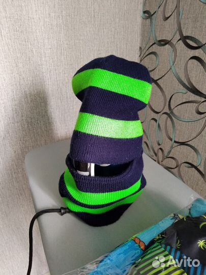 Комплект шапка и снуд на мальчика