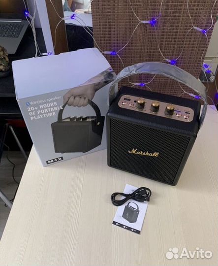 Блютуз колонка мощная marshall