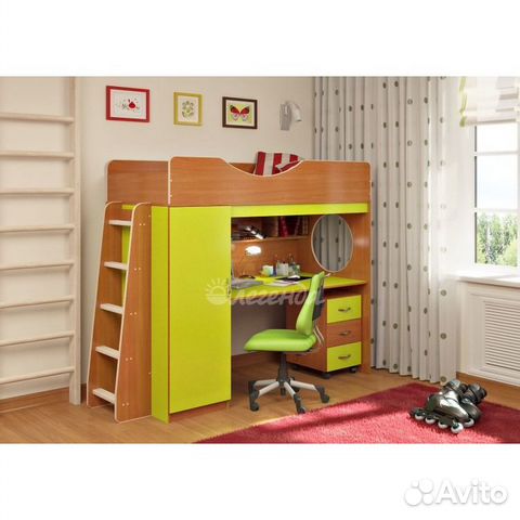 Кровать чердак