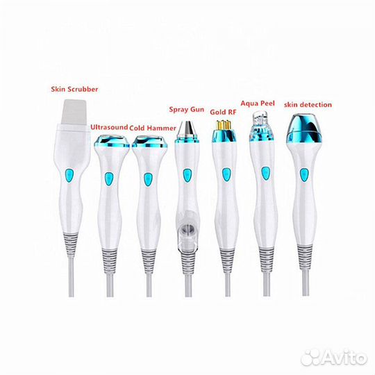 Многофункциональный Анализатор Кожи с 7 ручками