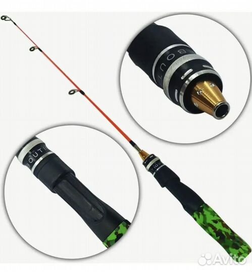 Удочка зимняя для рыбалки 50 см