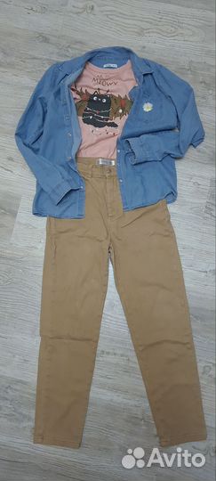 Вещи пакетом для девочки, 146-158